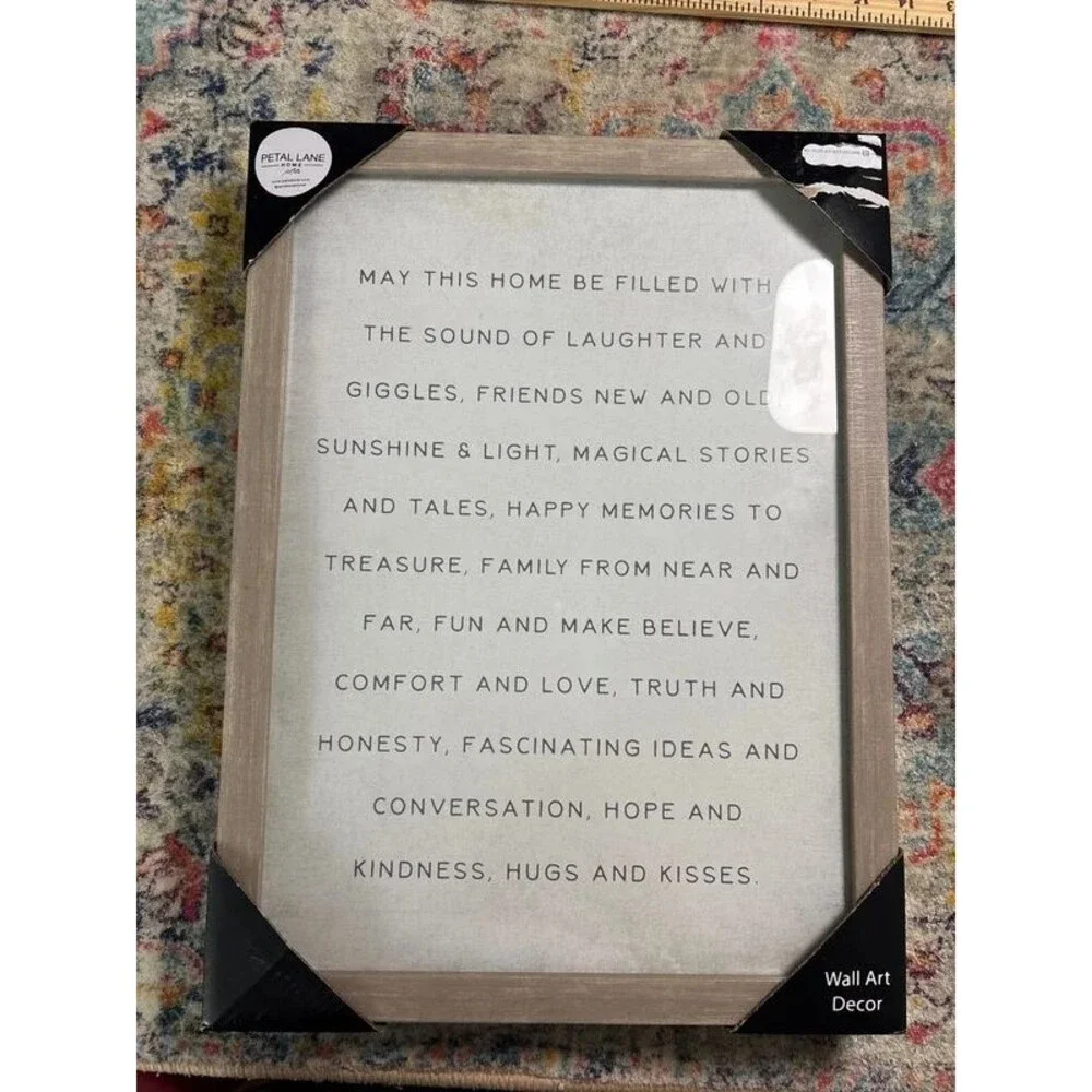 Home Wall Art quote